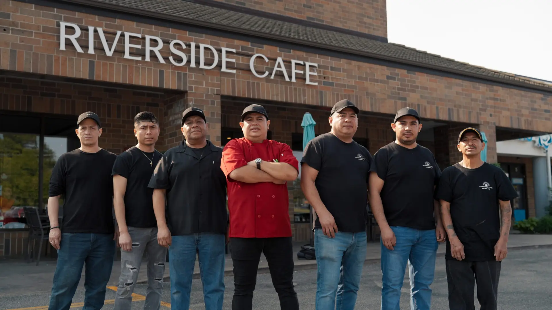 Riverside Cafe team